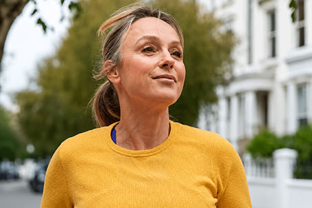 Woman feeling healthier and more confident after personalized weight loss treatment